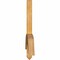 Ekena Millwork Bellingham Rough Sawn Timber Gable Bracket, Western Red Cedar, 96"W x 20"H x 2"D x 4"F, 5/12 Pitch GBW096X20X0204BEL00RWR - alternate 3